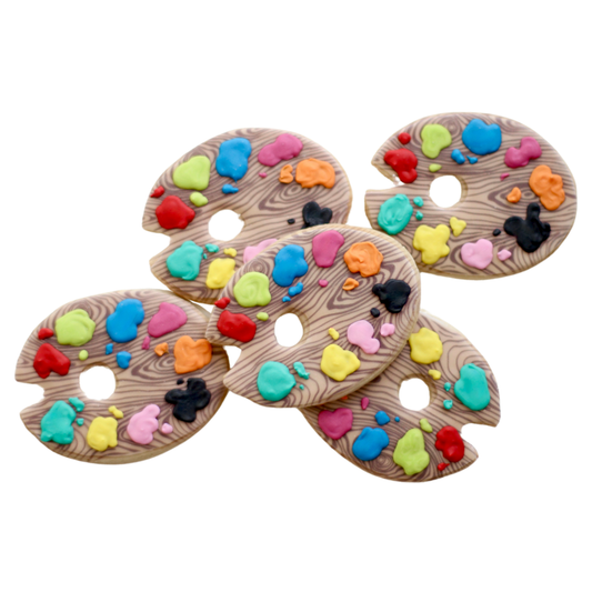 Artist Paint Palette Cookie Set