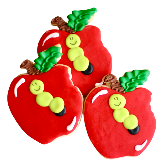 Wormy Apple Cookies