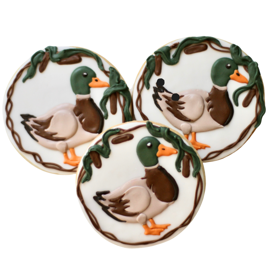 Mallard Duck Baby Cookie Set
