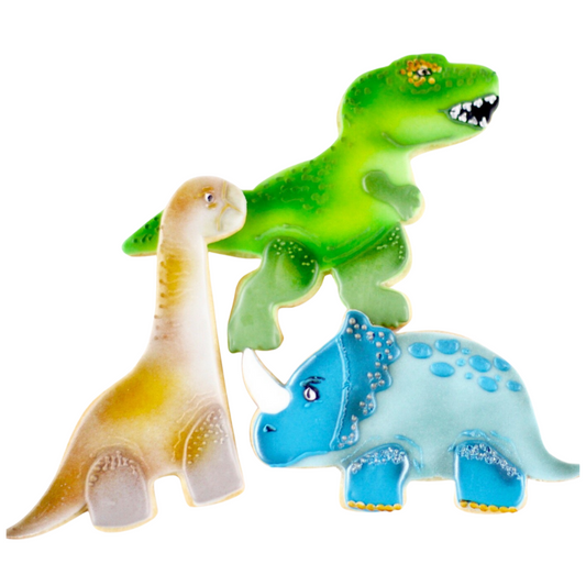 Dinosaur Trio Cookie Set