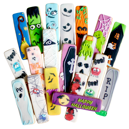 8 Pc. Halloween Cookie Stick Boxed Gift Set