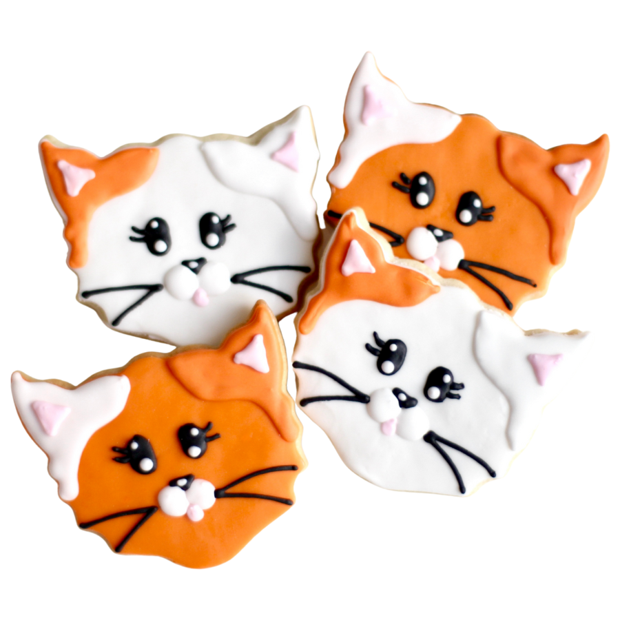 Kitten Cat Cookies