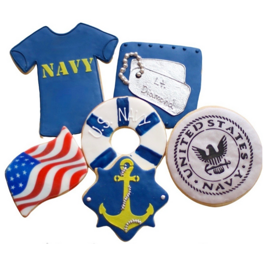Navy Cookie Set