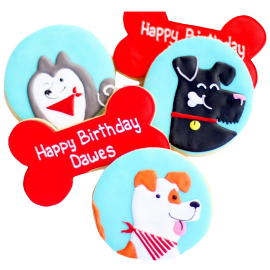 Personalized Dog Cookie Set