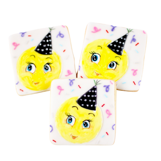 Emoji Birthday Cookies