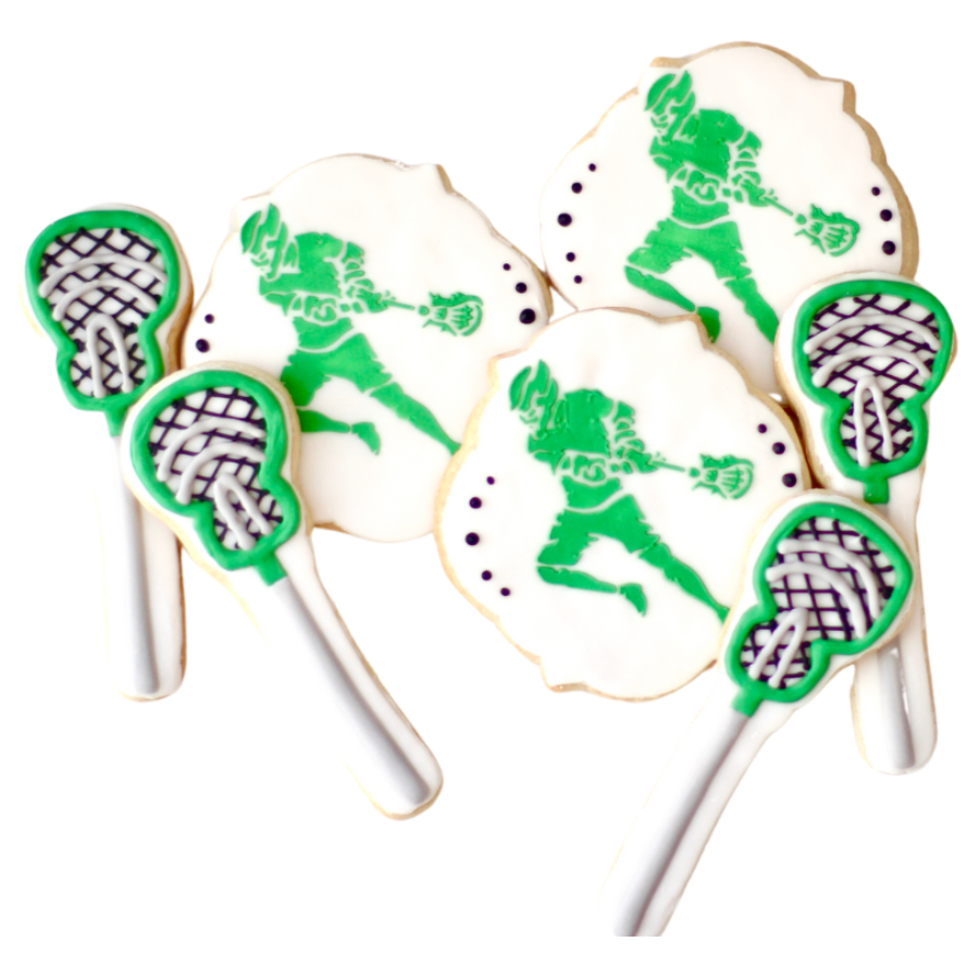 Lacrosse Cookie Set