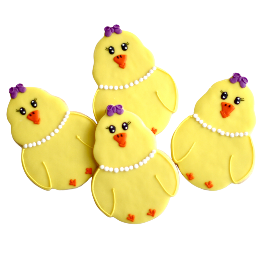 Easter Chick Cookies