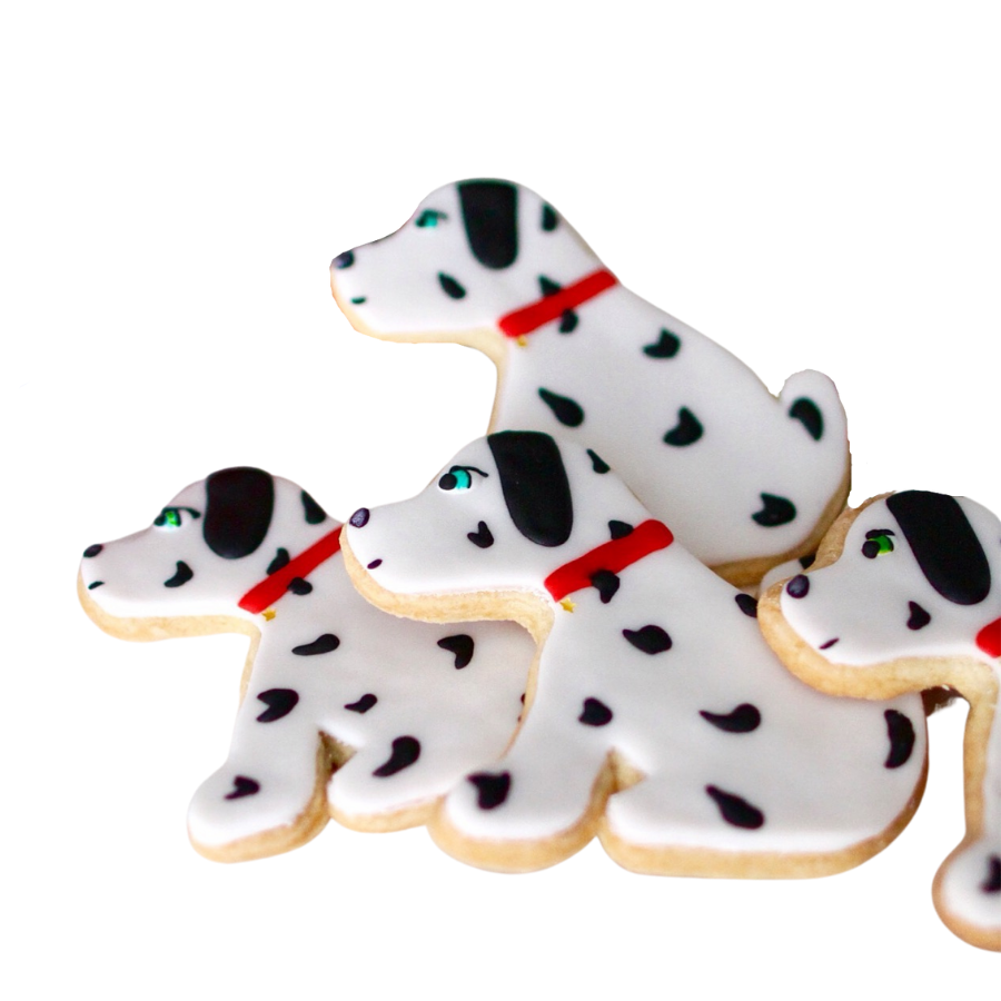 Dalmatian Puppy Cookies