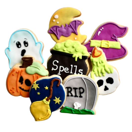 8 Ct. Small Halloween Cookie Gift Boxed Set