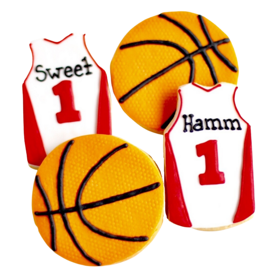 Basketball Cookie Set