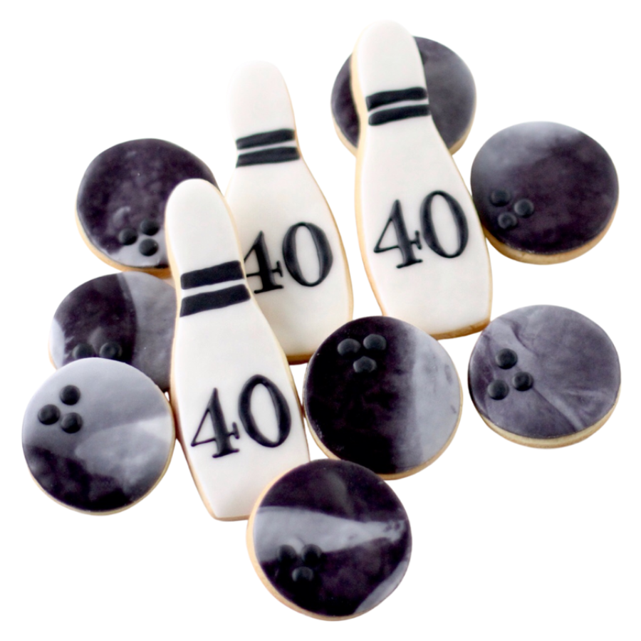 Bowling Cookie Sets
