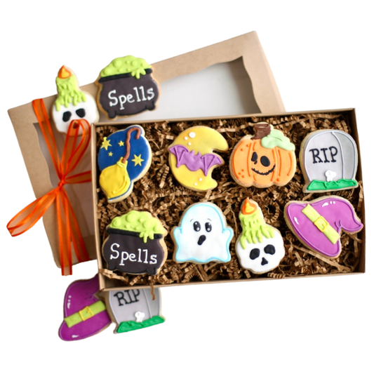 8 Ct. Small Halloween Cookie Gift Boxed Set