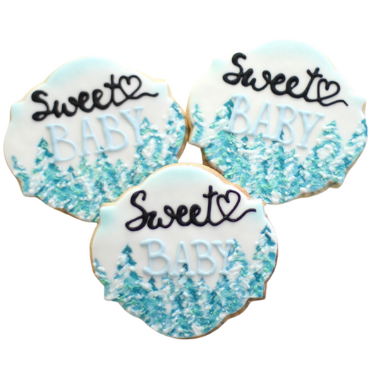Sweet Winter Baby Cookies