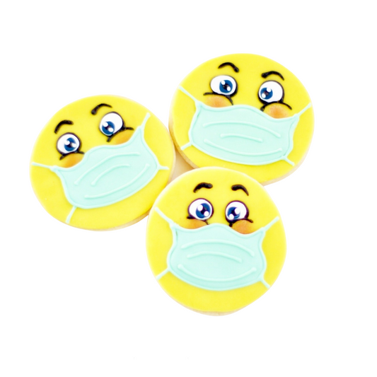 Masked Emoji Cookies