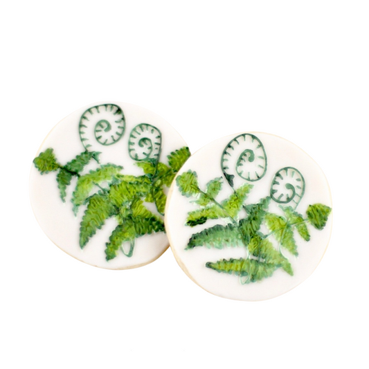 Fiddlehead Ferns Cookies