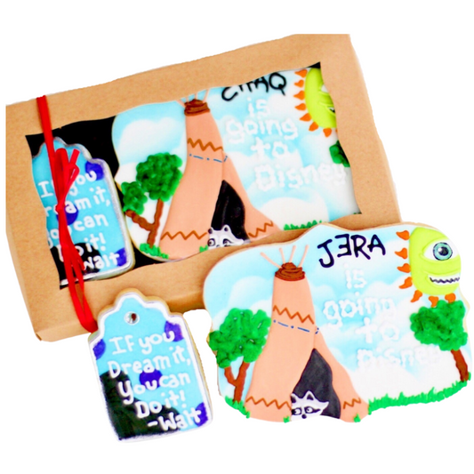 2 Pc. Adventure Reveal Cookie Gift Box Set