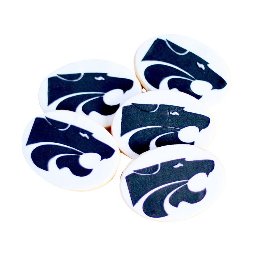 School Logo Printed Cookies