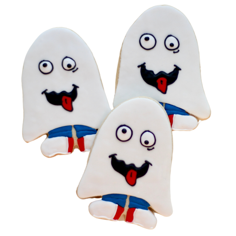 Trick or Treat Ghost Cookies