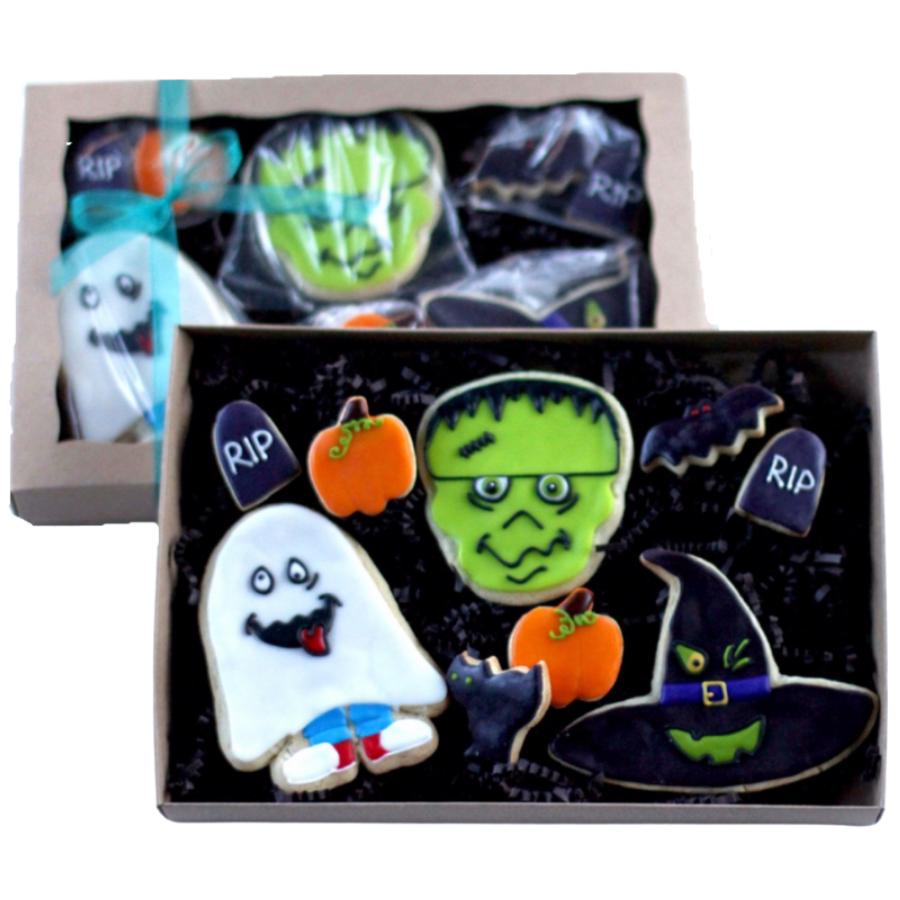 9 Count Silly Halloween Cookie Boxed Set