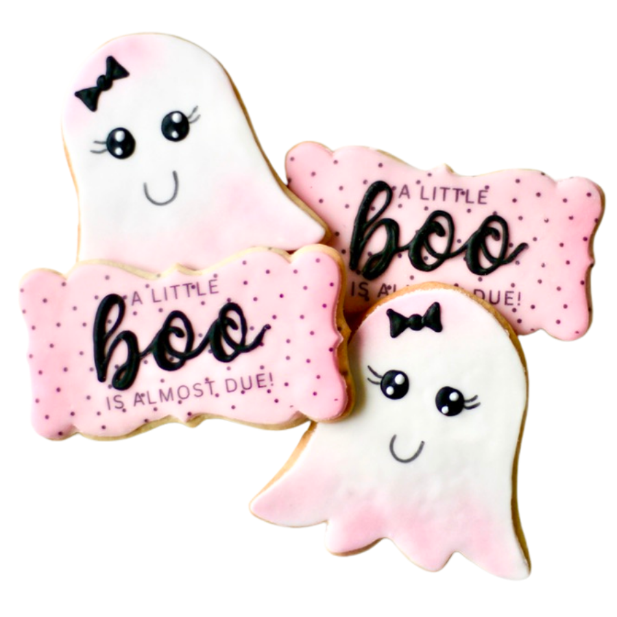 Little Baby Boo Ghost Cookie Set