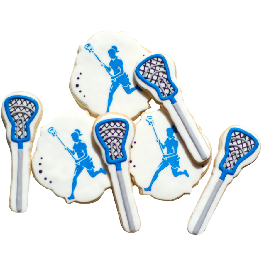 Lacrosse Cookie Set