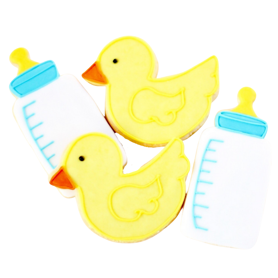 Rubber Ducky Cookie Set