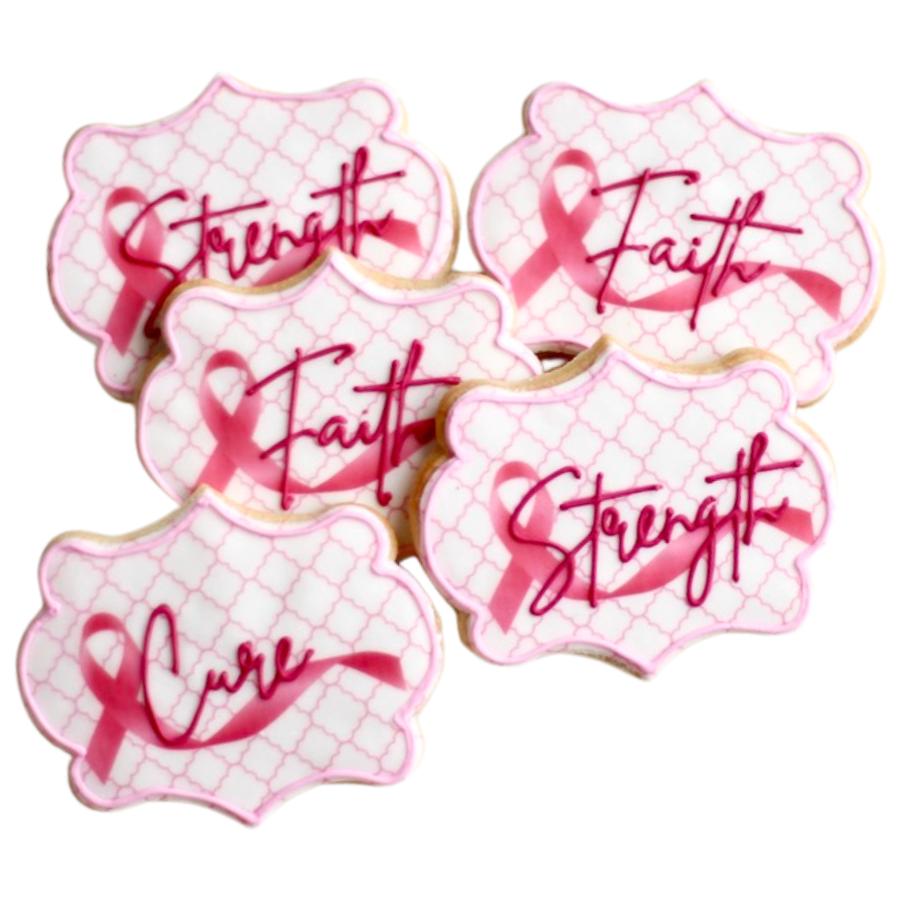 Breast Cancer Awareness Cookie Set