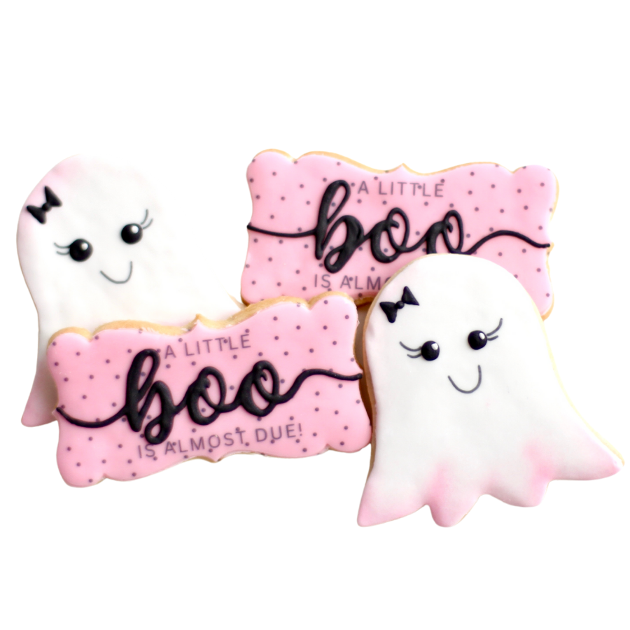 Little Baby Boo Ghost Cookie Set