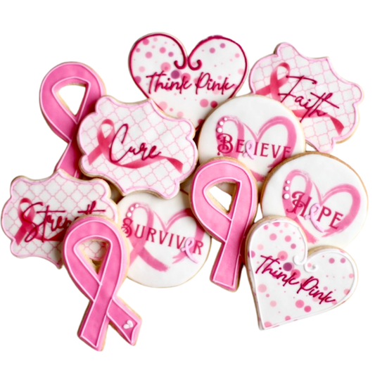 Breast Cancer Awareness Cookie Set