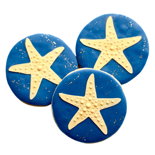 Golden Starfish Cookies