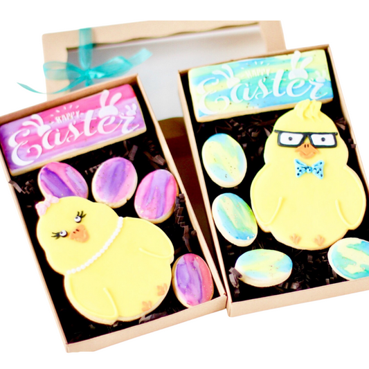6 Ct. Easter Chick Cookie Boxed Set