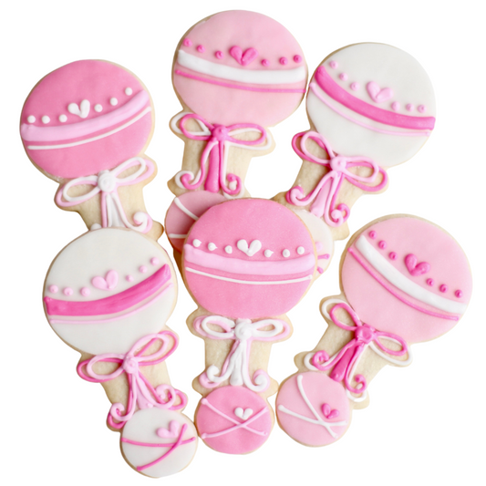 Customized Rattle Cookies