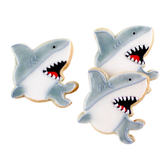 Great White Shark Cookies