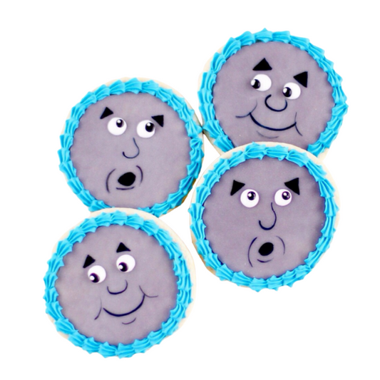 Train Face Cookies
