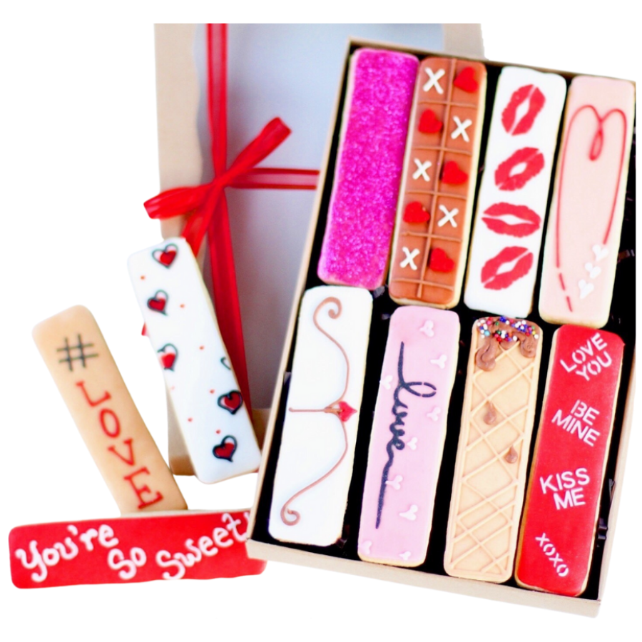 8 Ct. Valentine’s Day Cookie Stick Boxed Gift Set