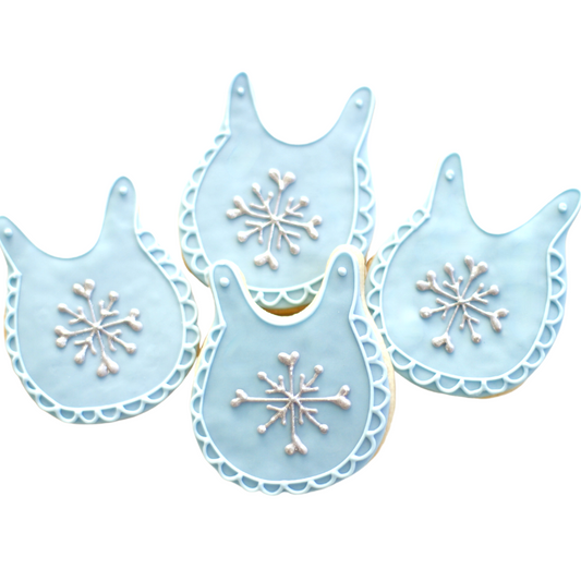 Snowflake Bib Cookies