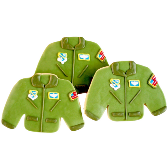 Fighter Pilot Jacket Cookies