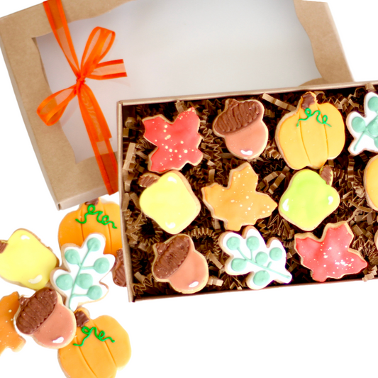 Mini Fall Cookie Gift Box Set