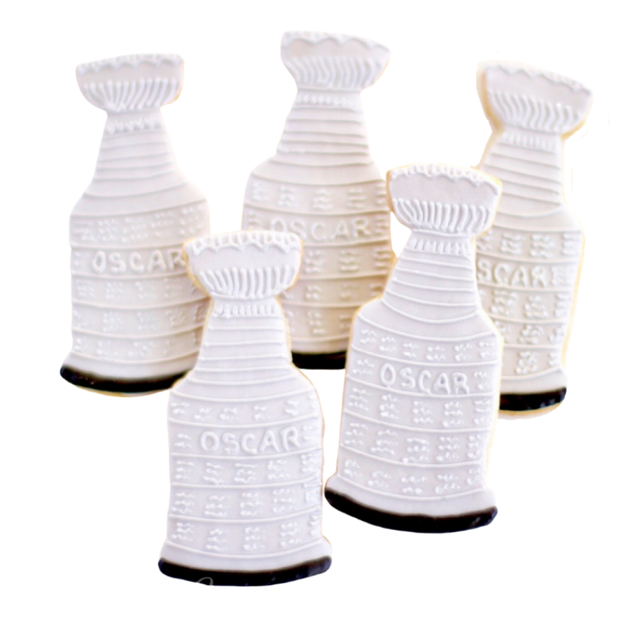 Stanley Cup Hockey Trophy Cookies