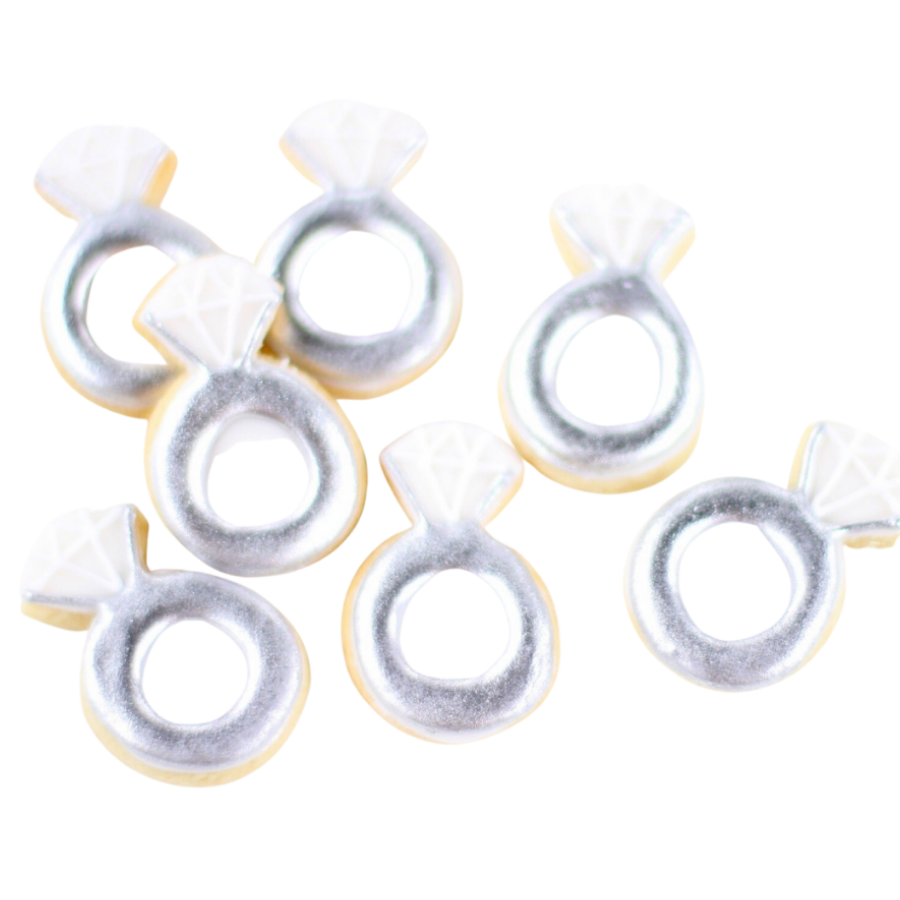 Mini Diamond Rings Cookies