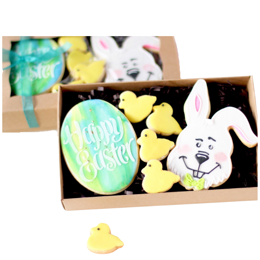 6 Ct. Easter Bunny and Egg Cookie Boxed Set