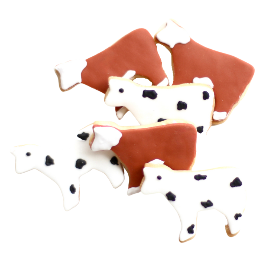 Mini Cow Cookies