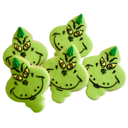 6 Ct. Grinchiest Christmas Santa Cookie Gift Box Set