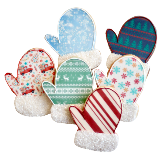 Winter Mitten Cookies