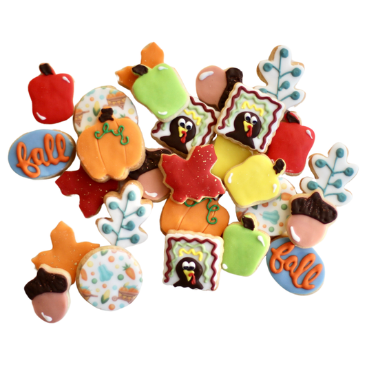 Mini Fall Cookie Set