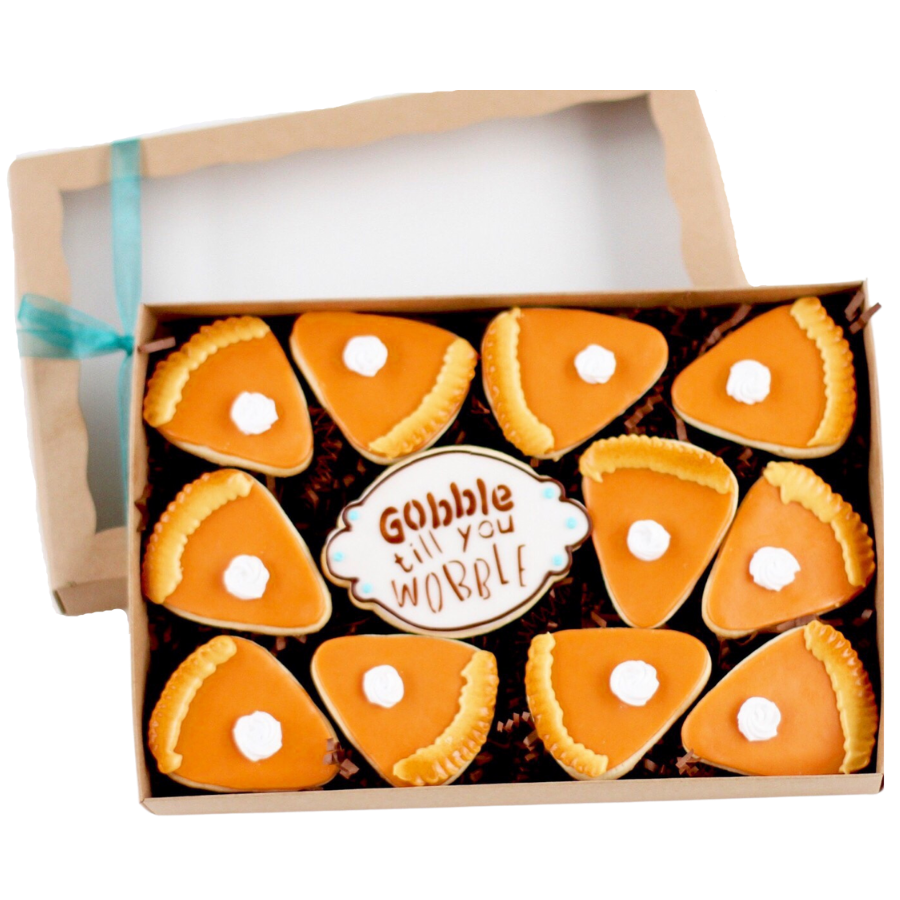 Pumpkin Pie Cookie Gift Box Set