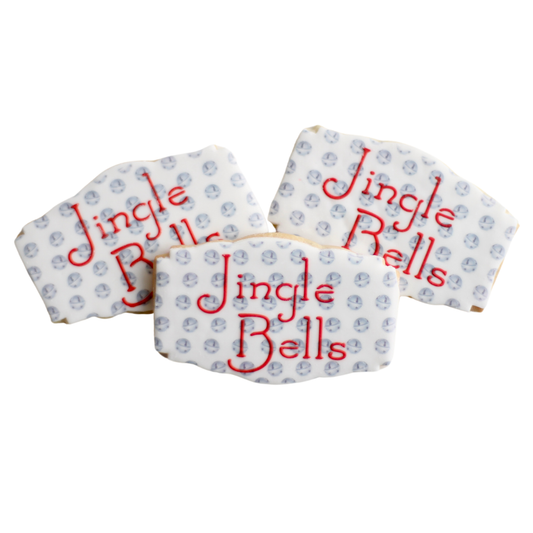 Jingle Bell Plaque Cookies
