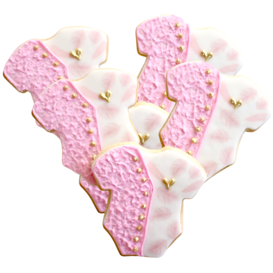 Safari Palm Onesie Cookies