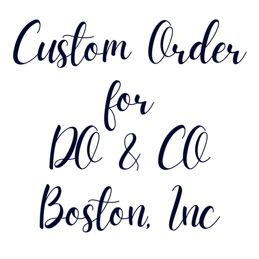 Custom Order For DO & CO Boston, Inc