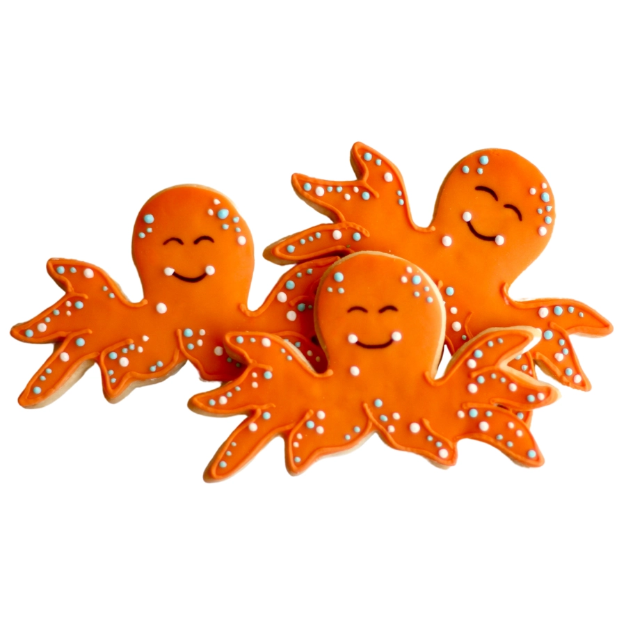 Whimsical Octopus Cookies